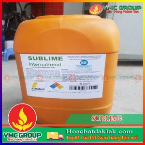 SUBLIME- HÓA CHẤT TẨY RỬA CÁU CẶN NỒI HƠI CAN 20LÍT