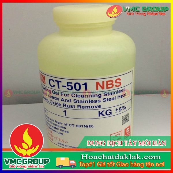 CT-501 DUNG DỊCH TẨY MỐI HÀN INOX CHAI 1KG XUẤT XỨ THÁI LAN