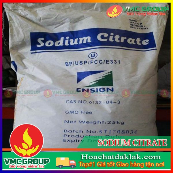 SODIUM CITRATE- NATRI CITRATE BAO 25KG