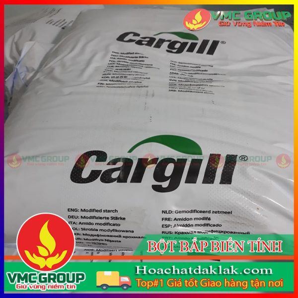 TINH BỘT BẮP BIẾN TÍNH BAO 25KG