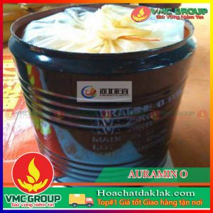 THUỐC NHUỘM VÀNG Ô- AURAMIN O- C17H22ClN3 THÙNG 30KG