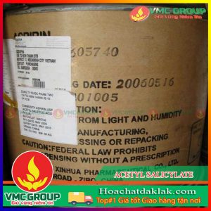 ASPIRIN-ACETYL SALICYLATE THÙNG 25KG