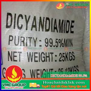 DICYANDIAMIDE 99.5% C2H4N4 BAO 25KG DẠNG HẠT TINH THỂ MÀU TRẮNG XUẤT XỨ TRUNG QUỐC