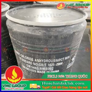 SẮT III CLORUA- FECl3 96% TRUNG QUỐC THÙNG 50KG