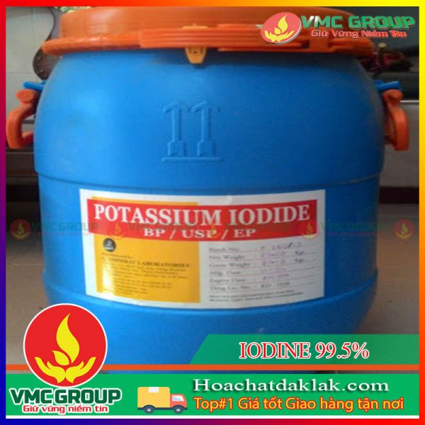 THUỐC THÚ Y THỦY SẢN IODINE 99.5% THÙNG 25KG