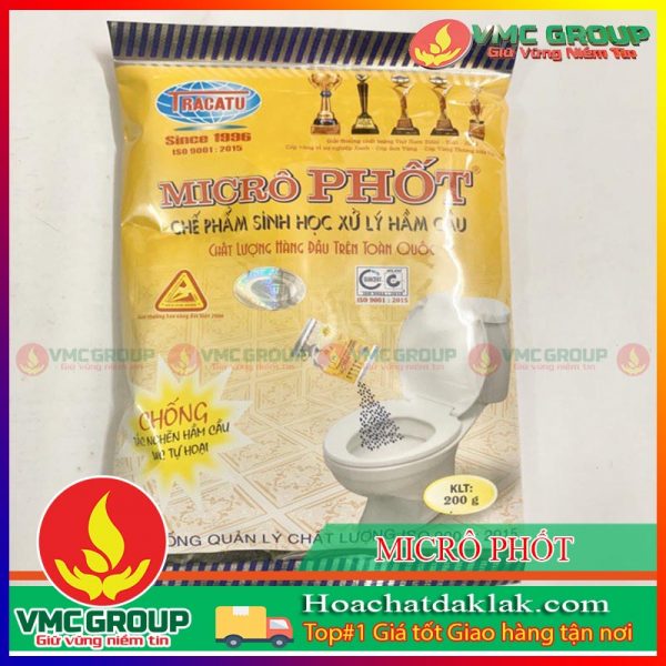 MICROPHOT 200GR- CHẾ PHẨM SINH HỌC XỬ LÝ BỒN CẦU