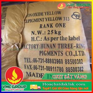 OXIT SẮT VÀNG- FE2O3 BAO 25KG TRUNG QUỐC