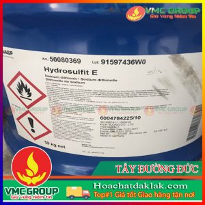 TẨY ĐƯỜNG ĐỨC- NA2S2O4 SODIUM HYDROSULFITE BASF THÙNG 50KG