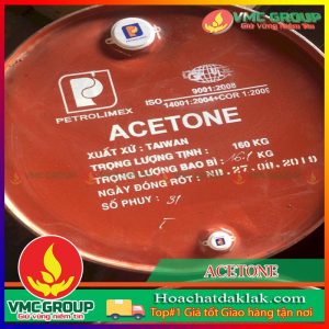 ACETONE C3H6O DUNG MÔI PHA SƠN PHUY 160KG XUẤT XỨ TAIWAN