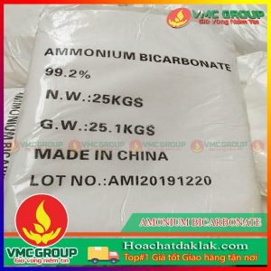 NH4HCO3 - AMONIUM BICARBONATE BAO 25KG TRUNG QUỐC