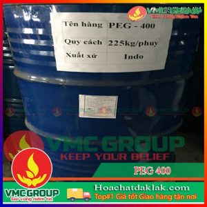 POLY ETHYLENE GLYCOL 400 - PEG 400 PHUY 225KG