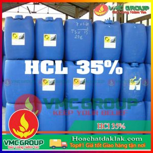 HÓA CHẤT AXIT CLOHIDRIC HCL 35% CAN 35KG