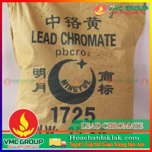 LEAD CHROMATE- CHÌ CROMAT- PBCRO4 BAO 25KG TRUNG QUỐC