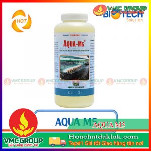 XỬ LÝ KHÍ ĐỘC AO NUÔI AQUA - M5 CHAI 3,8LÍT