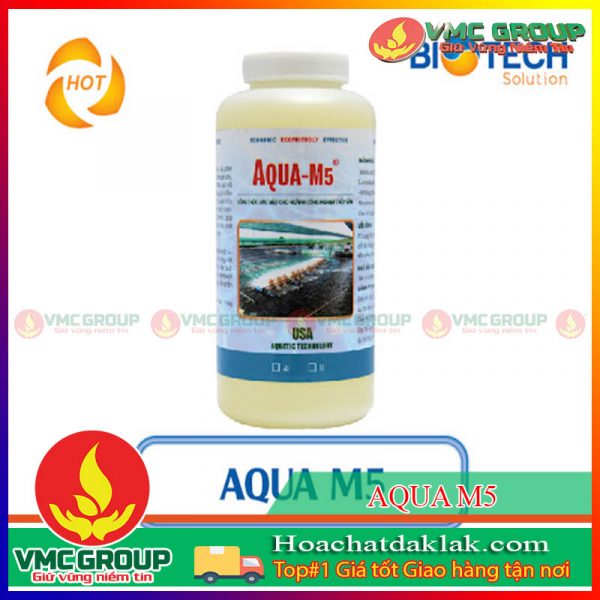 XỬ LÝ KHÍ ĐỘC AO NUÔI AQUA - M5 CHAI 3,8LÍT