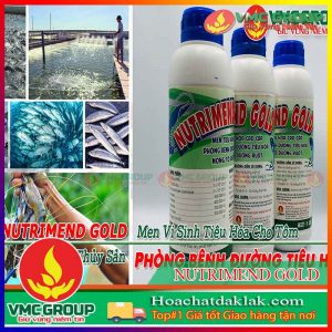 NUTRIMEND GOLD- MEN TIÊU HÓA DÙNG TRONG THỦY SẢN CHAI 1LÍT