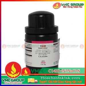 C14H14N3NaO3S - METHYL ORANGE LỌ 25G VỘT MÀU DA CAM XUẤT XỨ TRUNG QUỐC
