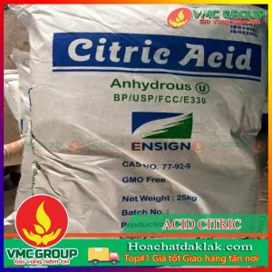 C6H8O7A - ACID CITRIC ANHYDROUS BAO 25KG XUẤT XỨ TRUNG QUỐC