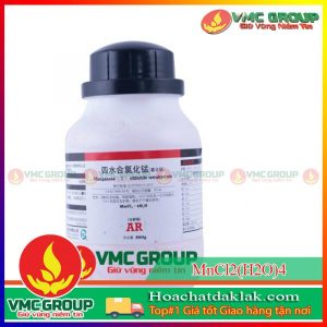 MANGANESE (II) CHLORIDE TETRAHYDRATE- MnCl2(H2O)4 LỌ 500G TRUNG QUỐC