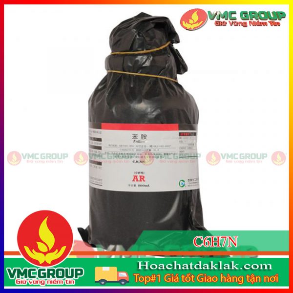 C6H7N - ANILINO CHAI 500ML CHẤT LỎNG KHÔNG MÀU HOẶC HƠI VÀNG XUẤT XỨ TRUNG QUỐC