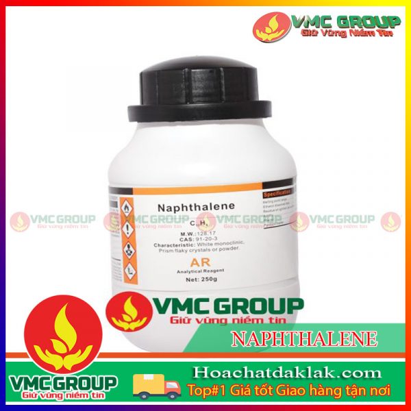 C10H8 - NAPHTHALENE LỌ 25G TINH THỂ MÀU TRẮNG XUẤT XỨ TRUNG QUỐC