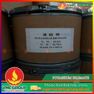 KBrO3 - POTASSIUM BROMATE THÙNG 25KG TRUNG QUỐC