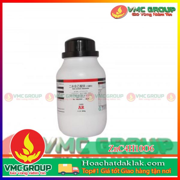 ZnC4H10O6 - ZINC ACETATE DEHYDRATE LỌ 500G