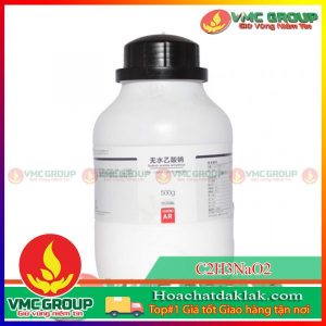 C2H3NaO2 - SODIUM ACETATE ANHYDROUS LỌ 500G HẠT TRẮNG KHÔNG MÙI XUẤT XỨ TRUNG QUỐC