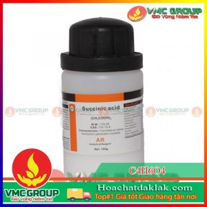 C4H6O4 - SUCCINIC ACID LỌ 100G DẠNG RẮN TINH THỂ MÀU TRẮNG HOẶC KHÔNG MÀU XUẤT XỨ TRUNG QUỐC