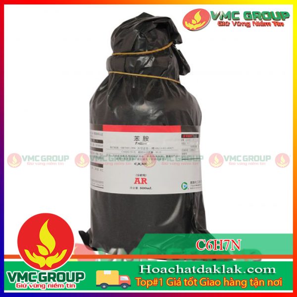C6H7N - ANILINO CHAI 500ML CHẤT LỎNG KHÔNG MÀU HOẶC VÀNG