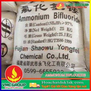 NH4HF2 - AMMONIUM BIFLUORIDE BAO 25KG TRUNG QUỐC