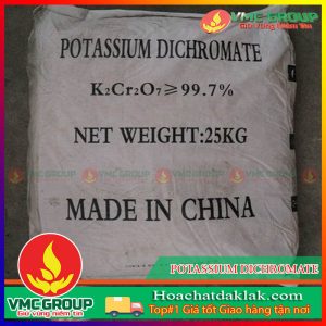 K2Cr2O7 - POTASSIUM DICHROMATE BAO 25KG XUẤT XỨ TRUNG QUỐC
