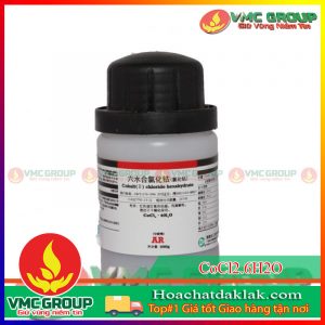 CoCl2.6H2O - COBALT (II) CHLORIDE HEXAHYDRATE LỌ 100G MÀU TÍM XUẤT XỨ TRUNG QUỐC