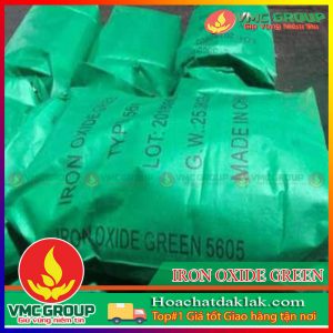 SẮT XANH THƯỜNG - IRON OXIDE GREEN BAO 25KG TRUNG QUỐC