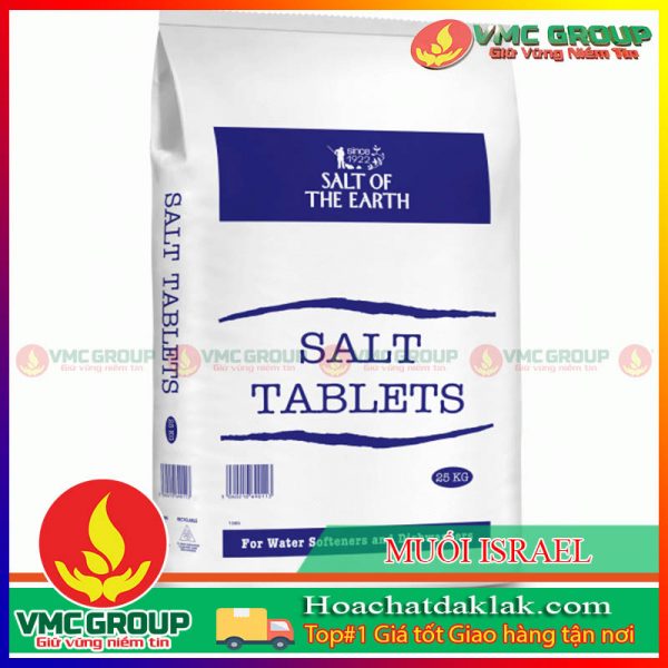 MUỐI ISRAEL- TÁI TẠO THIẾT BỊ LÀM MỀM NƯỚC BAO 25KG