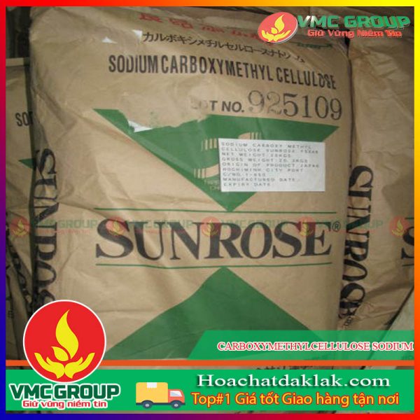 CARBOXYMETHYLCELLULOSE SODIUM - C8H16NaO8 BAO 25KG XUẤT XỨ TRUNG QUỐC