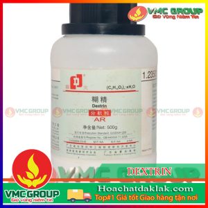 DEXTRIN - (C6H10O5)n.x H2O LỌ 500G XUẤT XỨ TRUNG QUỐC