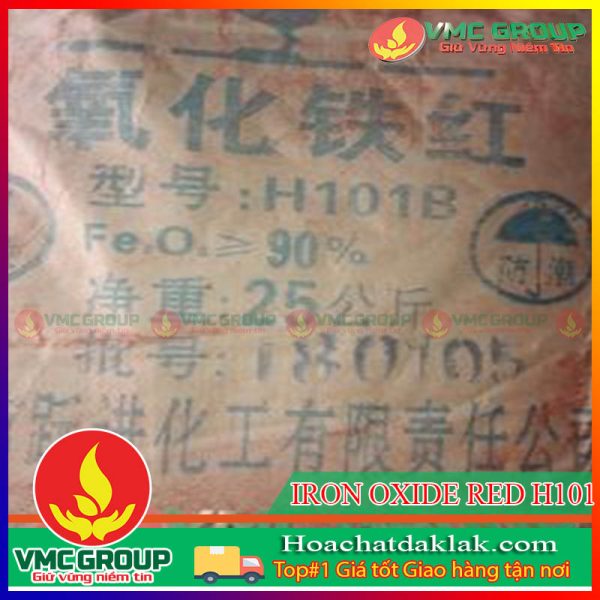 IRON OXIDE RED H101B- ĐỎ H BAO 25KG XUẤT XỨ TRUNG QUỐC
