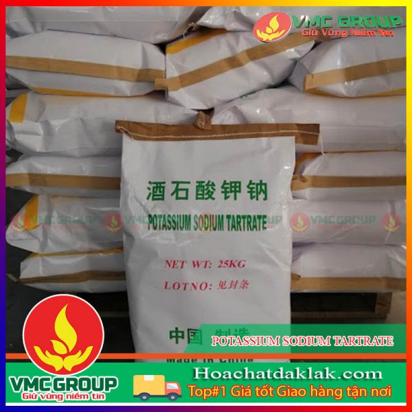 KNaC4H4O6 - POTASSIUM SODIUM TARTRATE 25KG TRUNG QUỐC