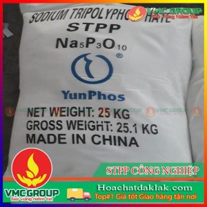 SODIUM TRIPOLYPHOSPHATE STPP CÔNG NGHIỆP BAO 25KG