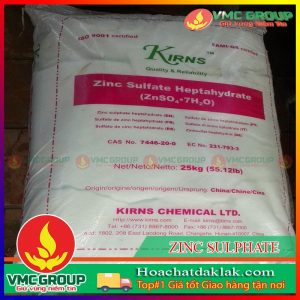 ZINC SULPHATE - KẼM SUNPHAT - ZnSO4 BAO 25KG