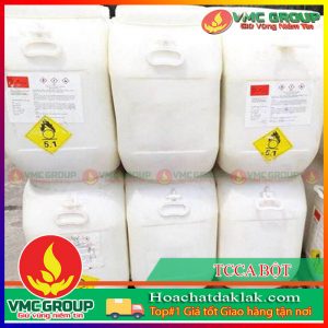 TCCA DẠNG BỘT - HÓA CHẤT XỬ LÝ NƯỚC THÙNG 25KG