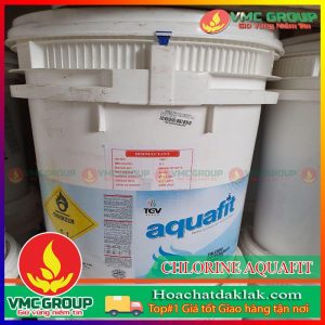 HÓA CHẤT CHLORINE AQUAFIT THÙNG 45KG DẠNG HẠT MÀU TRẮNG NGÀ ẤN ĐỘ