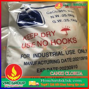 CANXI CLORUA- CaCl2 CÔNG NGHIỆP BAO 25KG DẠNG BỘT MÀU TRẮNG XUẤT XỨ TRUNG QUỐC