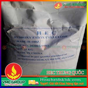 CHẤT TẠO ĐẶC CELLULOSE ETHER- HEC BAO 20KG DẠNG BỘT MÀU TRẮNG XUẤT XỨ TRUNG QUỐC