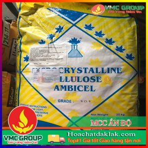 MICROCRYSTALLINE CELLULOSE (MCC) AVICEL CHẤT TẠO ĐẶC BAO 25KG ẤN ĐỘ