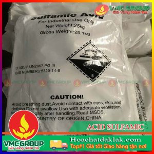 ACID SULFAMIC BAO 25KG XUẤT XỨ TRUNG QUỐC