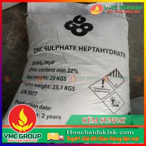 KẼM SUNFAT- ZINC SULPHATE- ZnSO4 BAO 25KG TRUNG QUỐC