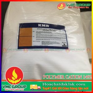 CHẤT KEO TỤ POLYMER CATION 1492 BAO 25KG XUẤT XỨ TRUNG QUỐC
