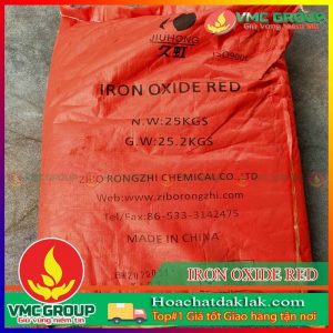 OXIT SẮT ĐỎ- BỘT MÀU CÔNG NGHIỆP BAO 25KG TRUNG QUỐC